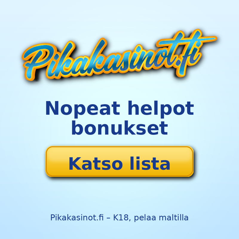Pikakasinot.fi nopeat ja helpot pelisivustot