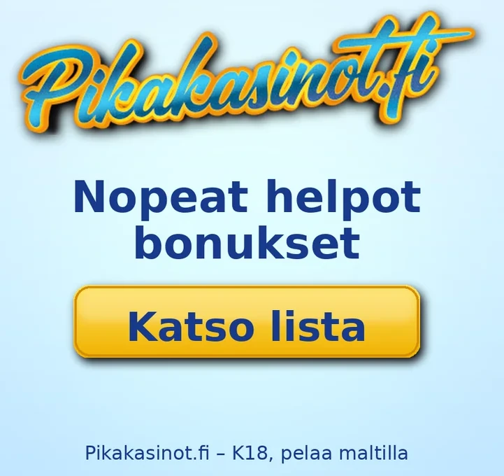 Pikakasinot.fi - pelaa ilman rekisteröitymistä